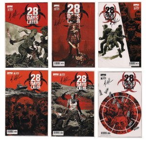 Signed 28 Days Later comics